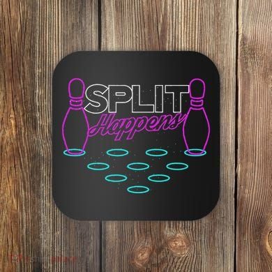 Split Happens Funny Bowling Coaster