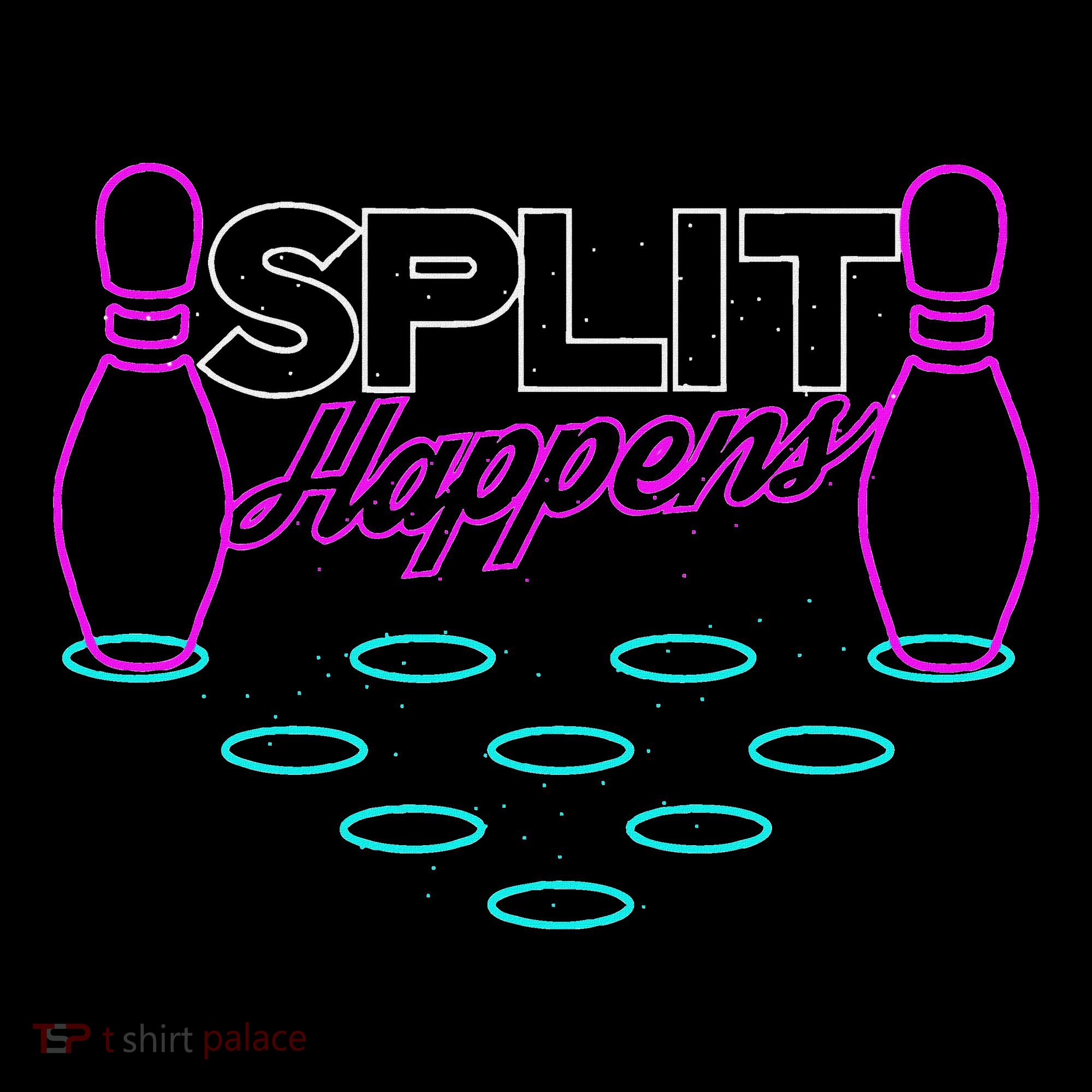 Split Happens Funny Bowling Women's Hoodie
