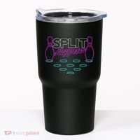 Split Happens Funny Bowling Tumbler thumb 0