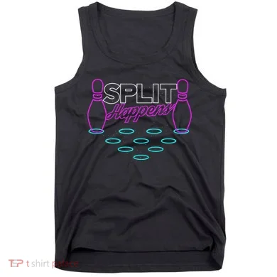 Split Happens Funny Bowling Tank Top