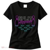 Split Happens Funny Bowling Women's T-Shirt thumb 0