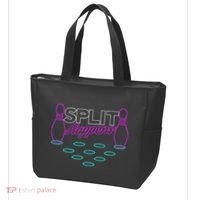Split Happens Funny Bowling Tote Bag thumb 3