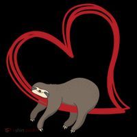 Sloth Heart Funny Gift Love Sloths Funny Gift Funny Gift Coffee Mug thumb 5
