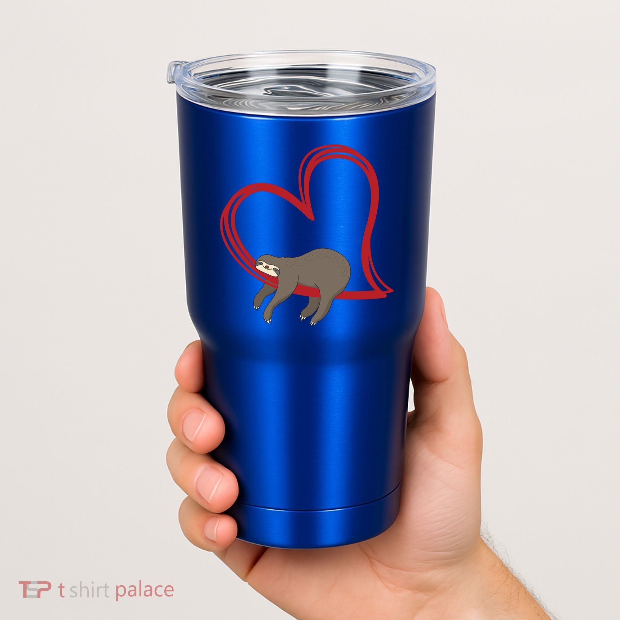 Sloth Heart Funny Gift Love Sloths Funny Gift Funny Gift Tumbler