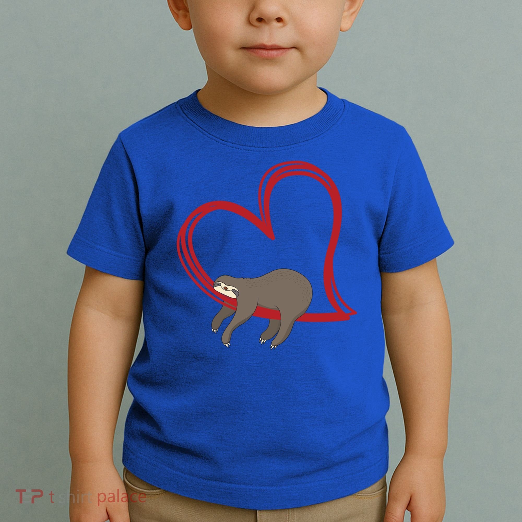 Sloth Heart Funny Gift Love Sloths Funny Gift Funny Gift Toddler T-Shirt