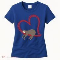 Sloth Heart Funny Gift Love Sloths Funny Gift Funny Gift Women's T-Shirt thumb 0