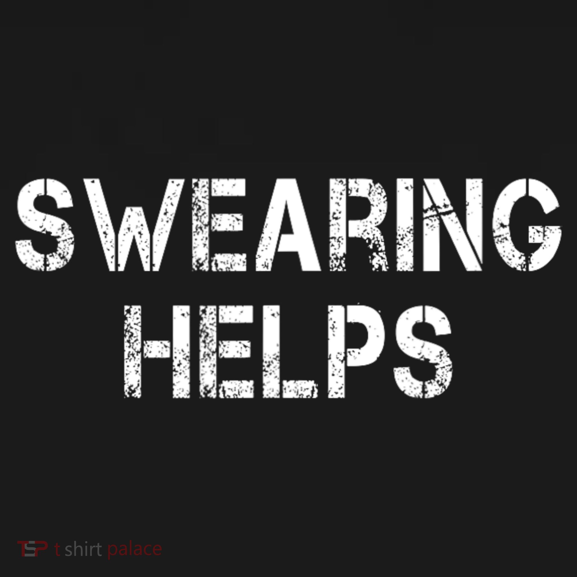 Swearing Helps Funny Sarcastic Tote Bag
