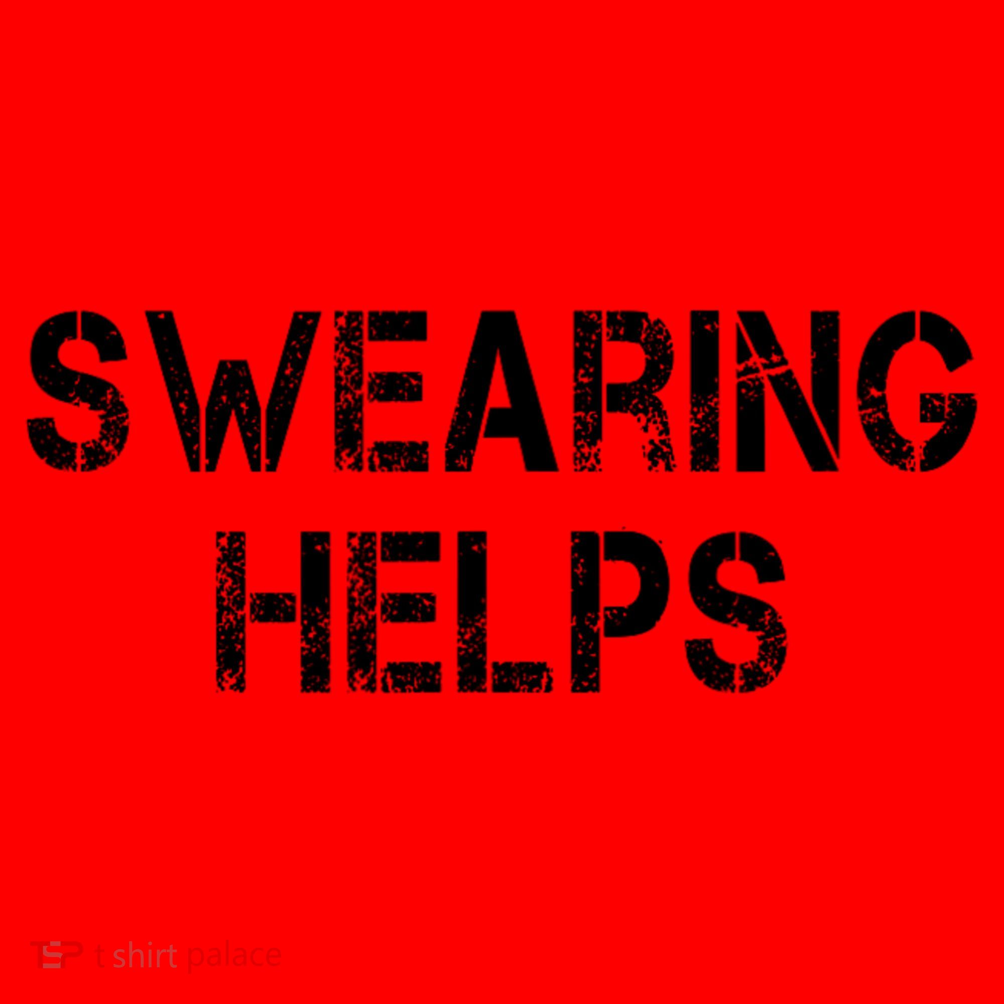 Swearing Helps Funny Sarcastic Santa Hat