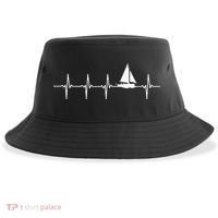 Sailing Heartbeat For Sailors Sustainable Bucket Hat thumb 0