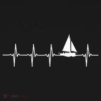 Sailing Heartbeat For Sailors Sustainable Bucket Hat thumb 2
