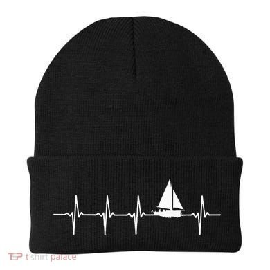 Sailing Heartbeat For Sailors Beanie