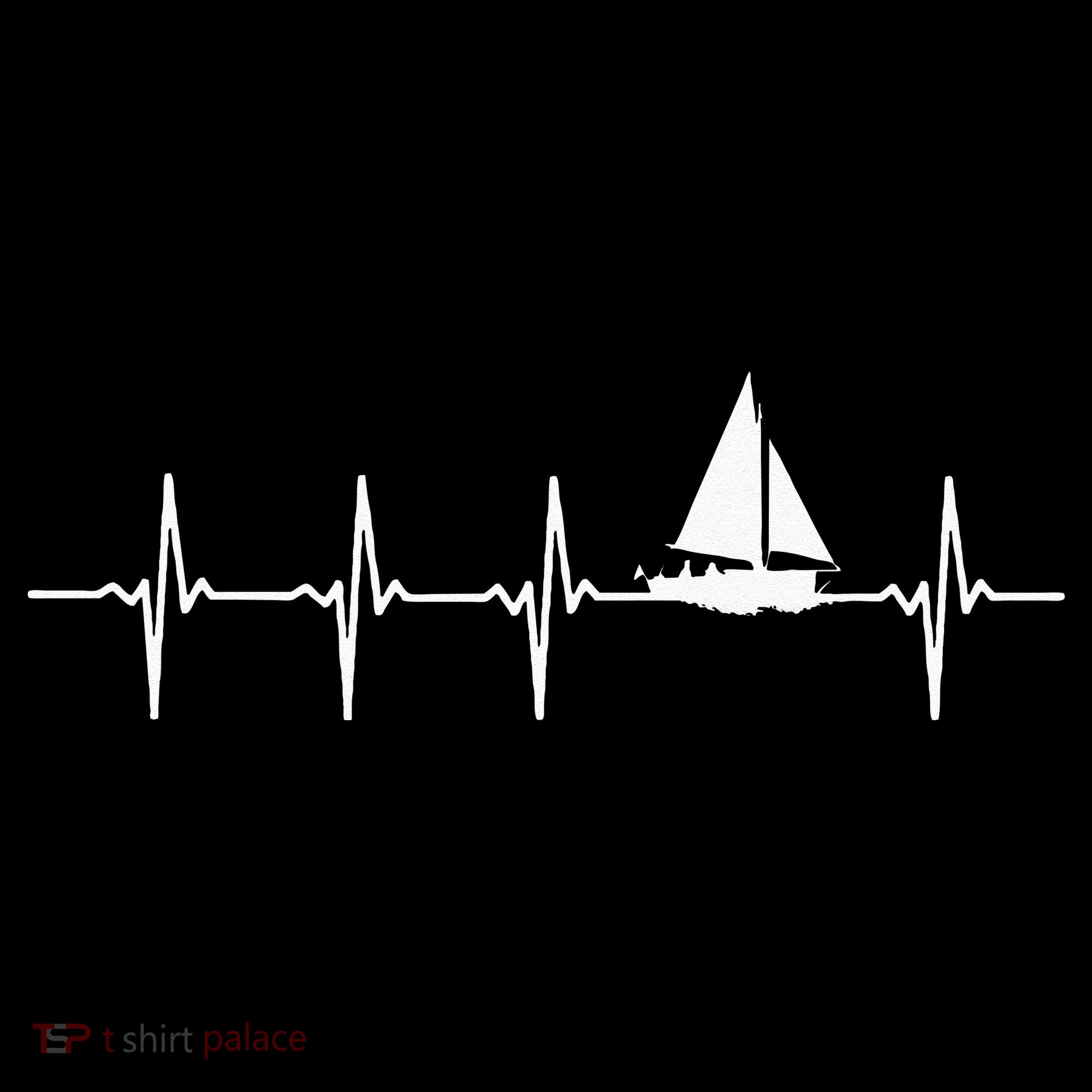 Sailing Heartbeat For Sailors Women's Hoodie