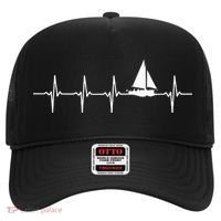 Sailing Heartbeat For Sailors Hat thumb 0
