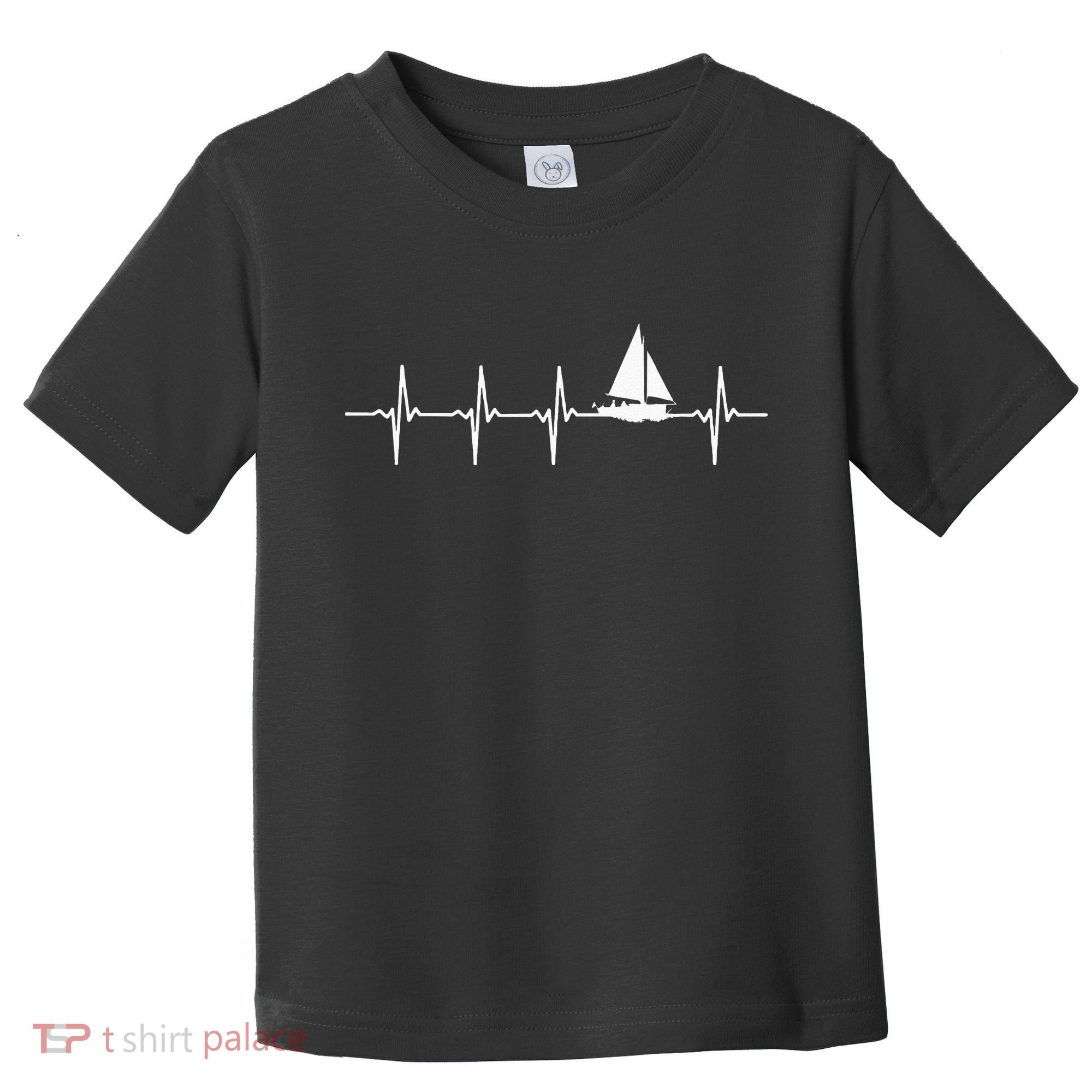 Sailing Heartbeat For Sailors Toddler T-Shirt