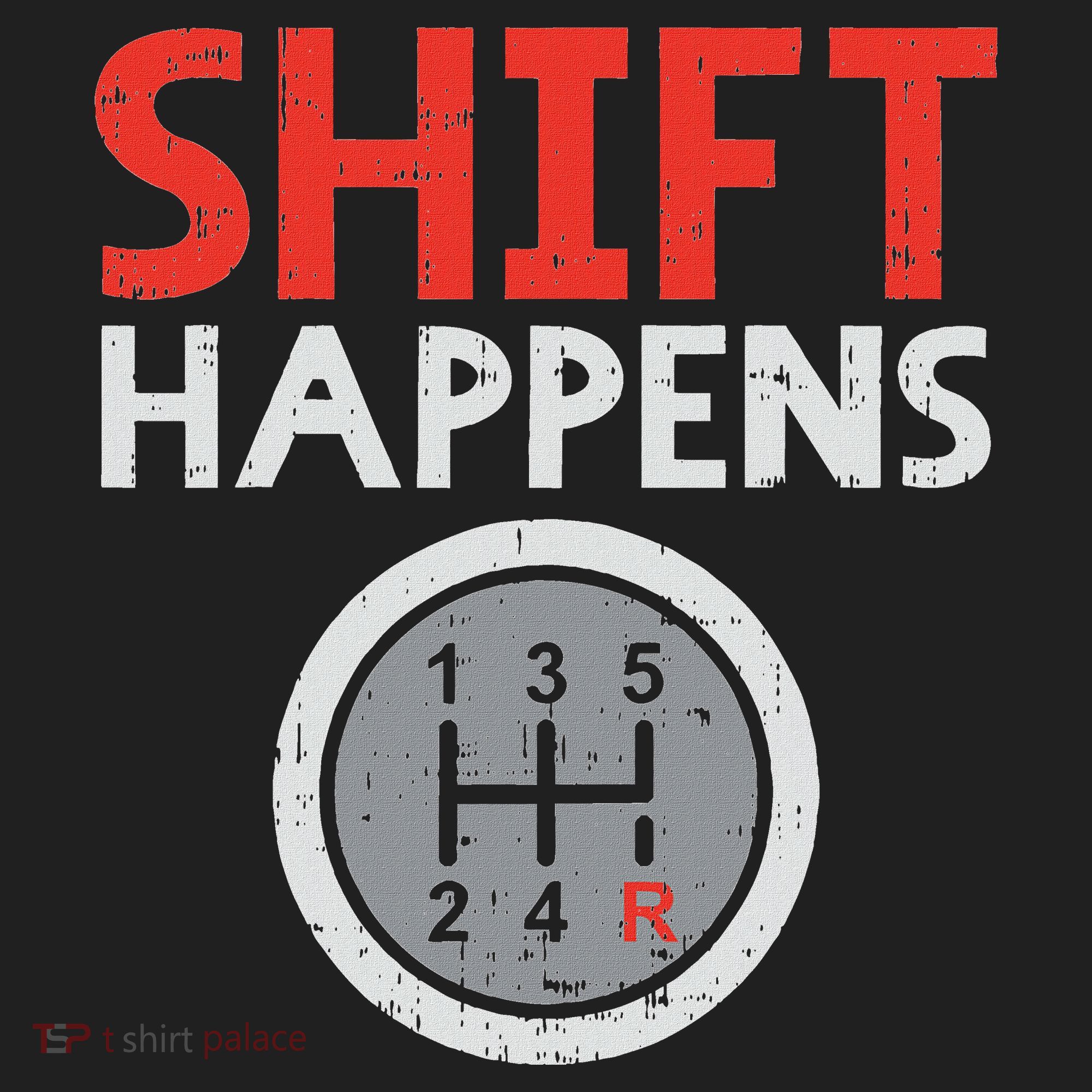 Shift Happens Funny Car Gear Pun Race Driver Racing Gift Hat