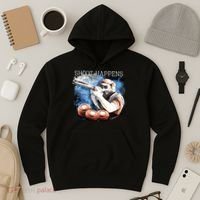 Shoot Happens Funny Trap Shooting Hoodie thumb 3