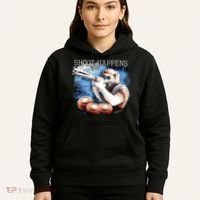 Shoot Happens Funny Trap Shooting Hoodie thumb 5