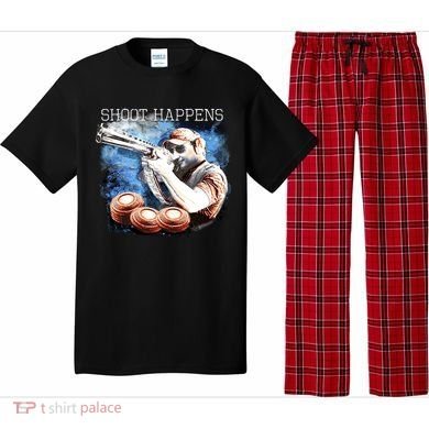 Shoot Happens Funny Trap Shooting Pajama Set