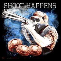 Shoot Happens Funny Trap Shooting Women's Tank Top thumb 5