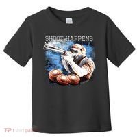 Shoot Happens Funny Trap Shooting Toddler T-Shirt thumb 0