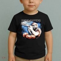 Shoot Happens Funny Trap Shooting Toddler T-Shirt thumb 2