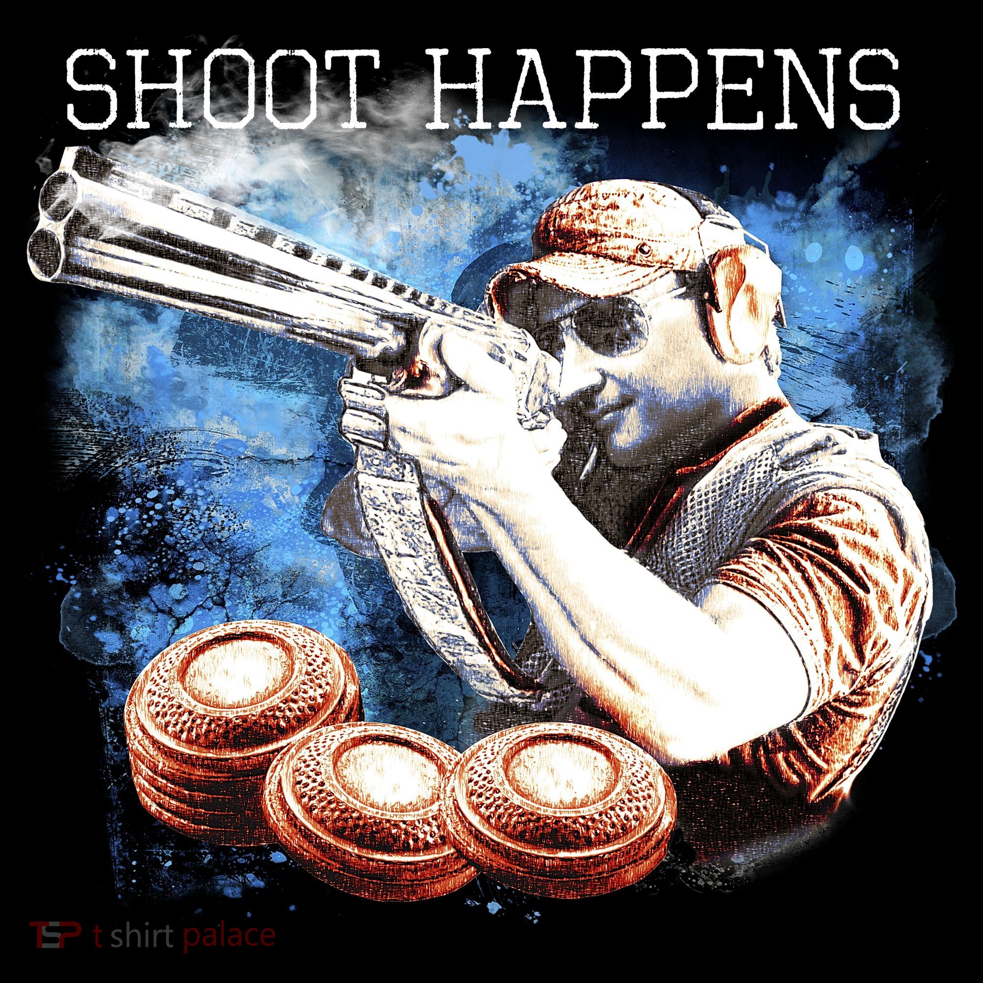 Shoot Happens Funny Trap Shooting Women's T-Shirt