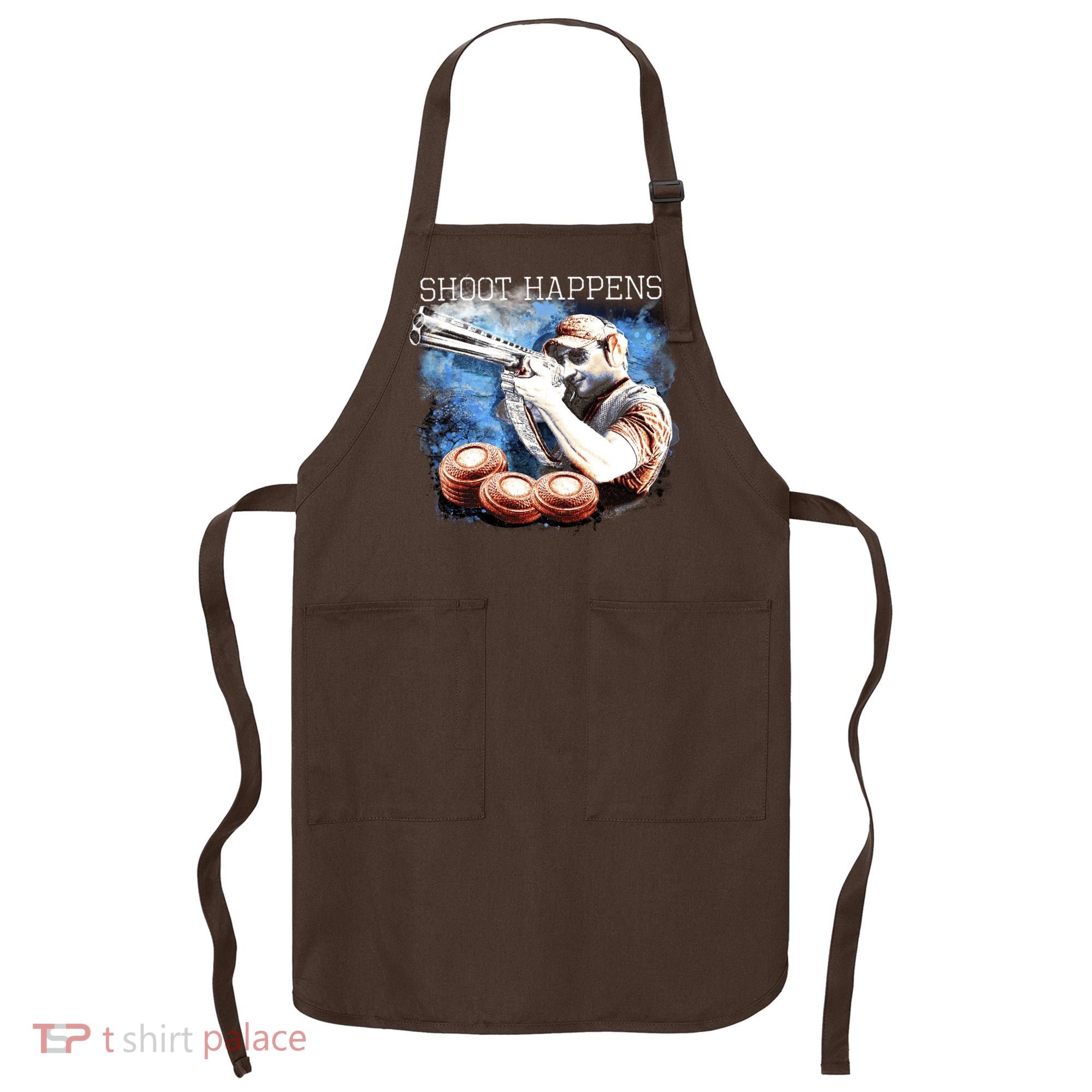 Shoot Happens Funny Trap Shooting Apron