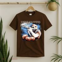 Shoot Happens Funny Trap Shooting T-Shirt thumb 2