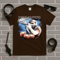 Shoot Happens Funny Trap Shooting T-Shirt thumb 5
