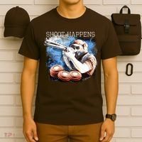 Shoot Happens Funny Trap Shooting T-Shirt thumb 6