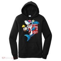 Shark Hawaiian Funny Aloha Hawaii Beach Jawsome Funny Gift Cool Gift Women's Hoodie thumb 0