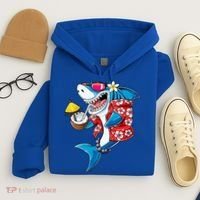 Shark Hawaiian Funny Aloha Hawaii Beach Jawsome Funny Gift Cool Gift Hoodie thumb 4