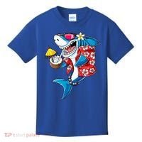 Shark Hawaiian Funny Aloha Hawaii Beach Jawsome Funny Gift Cool Gift Kids T-Shirt thumb 0