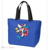Shark Hawaiian Funny Aloha Hawaii Beach Jawsome Funny Gift Cool Gift Tote Bag thumb 3