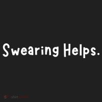 Swearing Helps Funny Sarcastic Golf Towel thumb 3