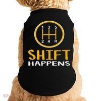 Shift Happens Funny Car Lovers Gift Car Pun Doggie Tank thumb 0