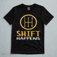 Shift Happens Funny Car Lovers Gift Car Pun T-Shirt thumb 5