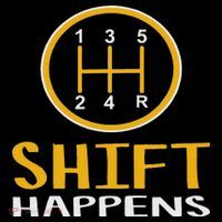 Shift Happens Funny Car Lovers Gift Car Pun Women's Hoodie thumb 2
