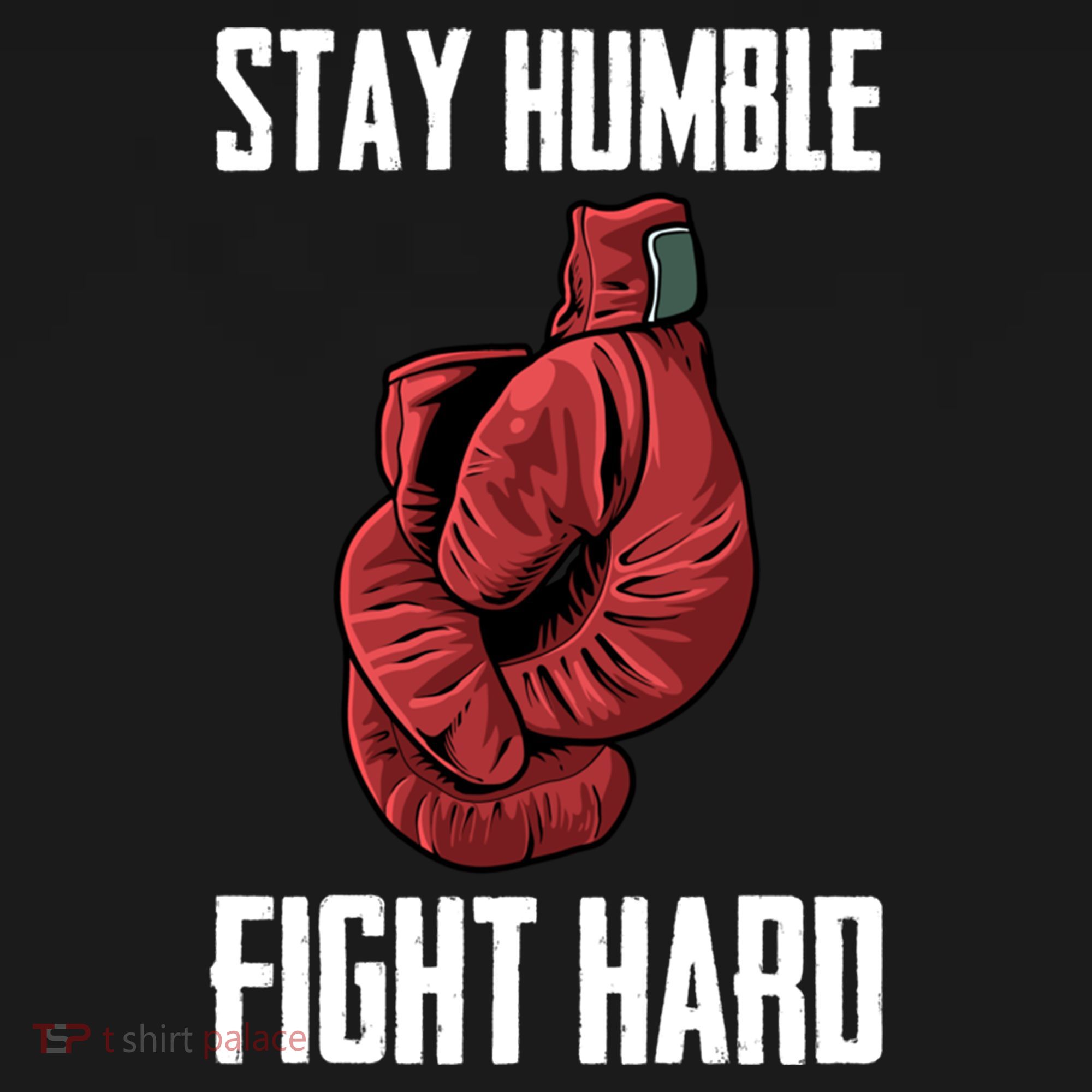 Stay Humble Fight Hard Boxing Gloves Boxer Gift Women's Hoodie