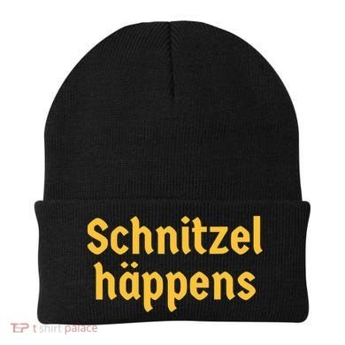 Schnitzel Happens Funny German Beer Oktoberfest Beanie
