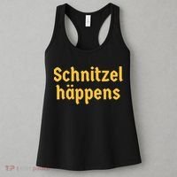 Schnitzel Happens Funny German Beer Oktoberfest Women's Tank Top thumb 3