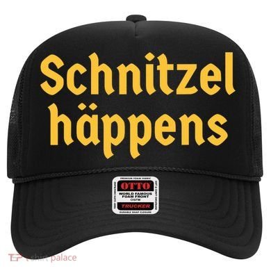 Schnitzel Happens Funny German Beer Oktoberfest Hat