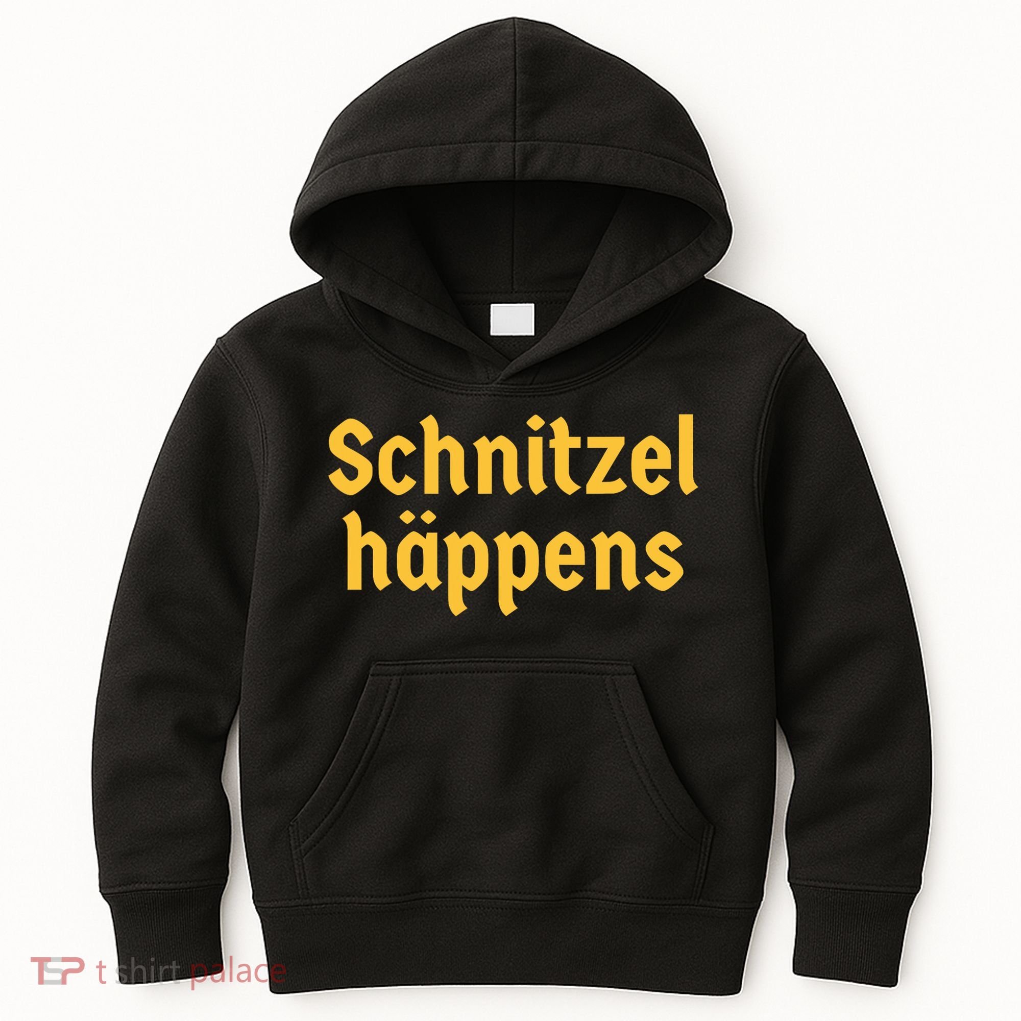 Schnitzel Happens Funny German Beer Oktoberfest Kids Hoodie