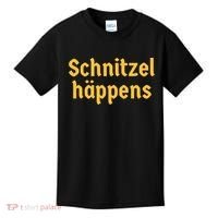 Schnitzel Happens Funny German Beer Oktoberfest Kids T-Shirt thumb 0