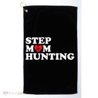 Stepmom Hunting Funny Joke Saying  Golf Towel thumb 0