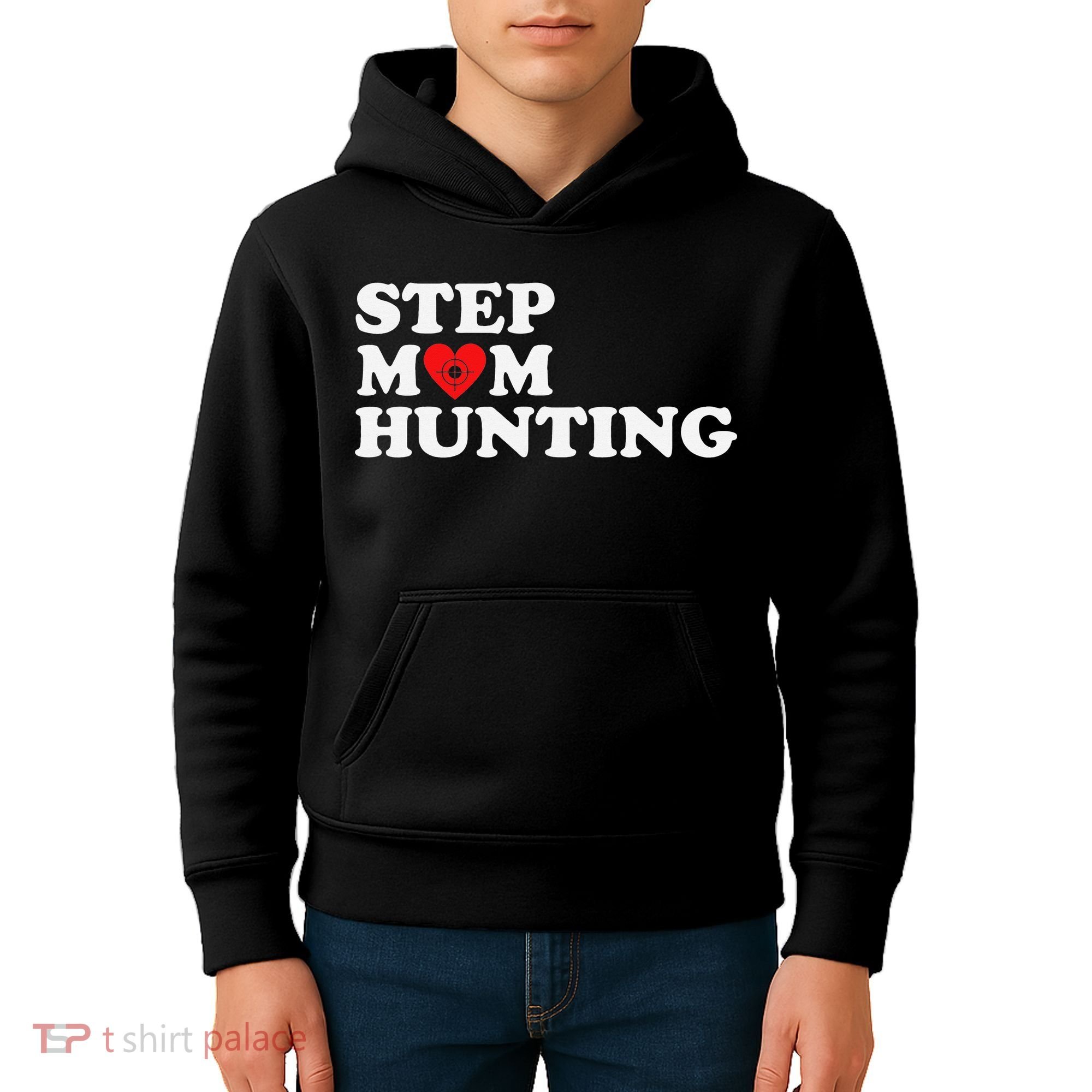 Stepmom Hunting Funny Joke Saying  Kids Hoodie