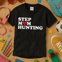Stepmom Hunting Funny Joke Saying  Kids T-Shirt thumb 3