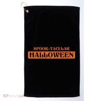 Spooktacular Halloween Festive Golf Towel thumb 0