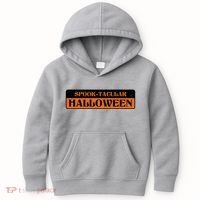 Spooktacular Halloween Festive Kids Hoodie thumb 0
