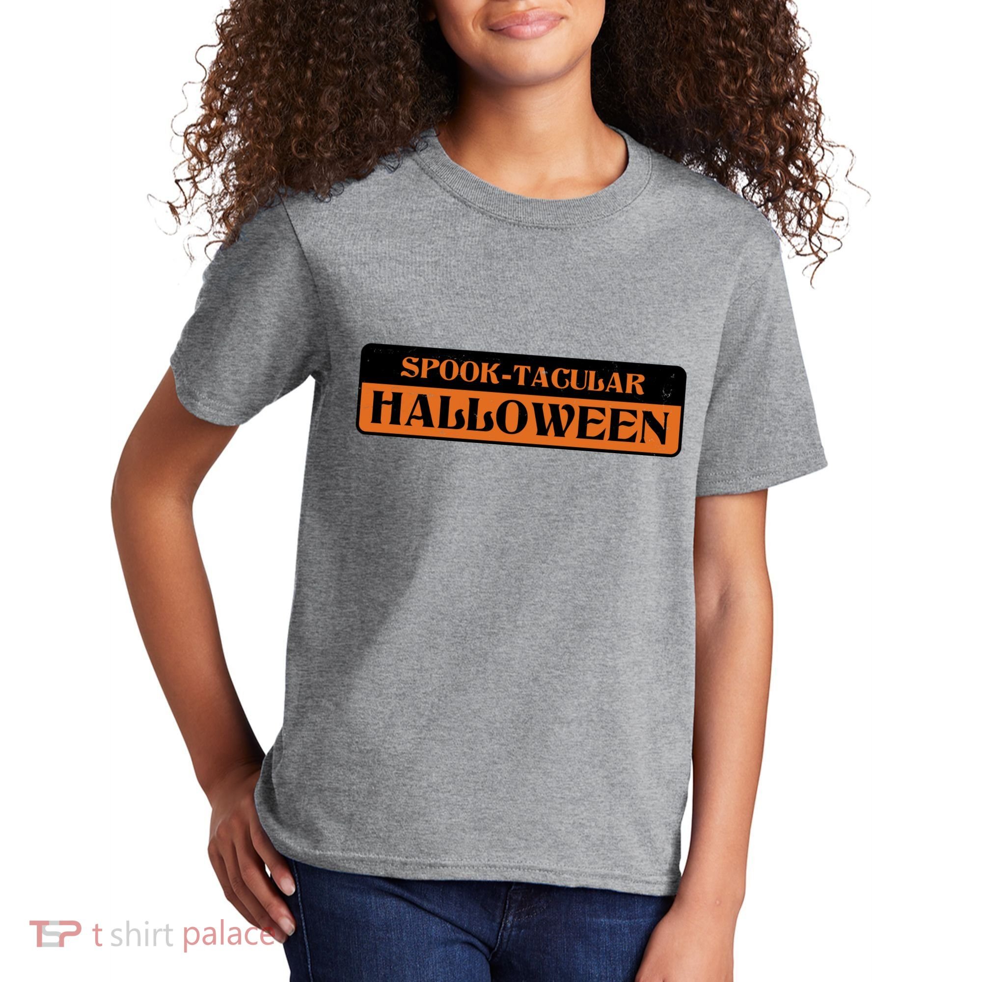Spooktacular Halloween Festive Kids T-Shirt